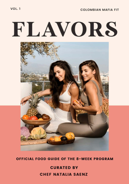 FLAVORS Vol. 1 — Official Food Guide by Chef Natalia Saenz